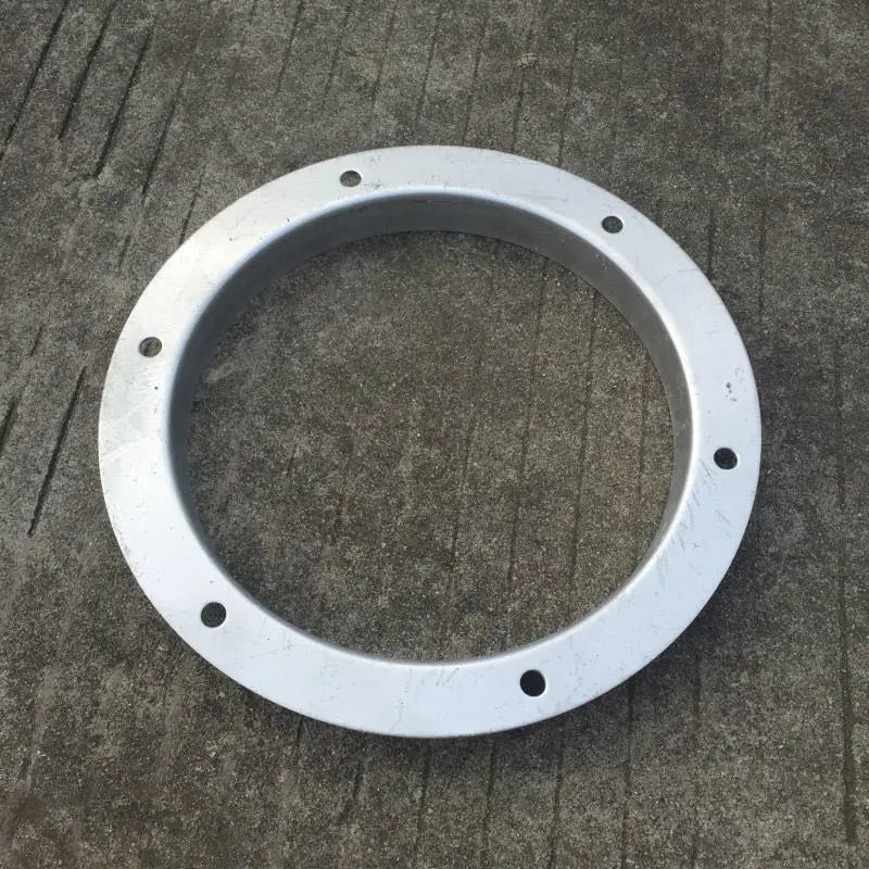 Galvanized steel Connector Round Duct Flange For Air Spiral Duct TDC duct flange