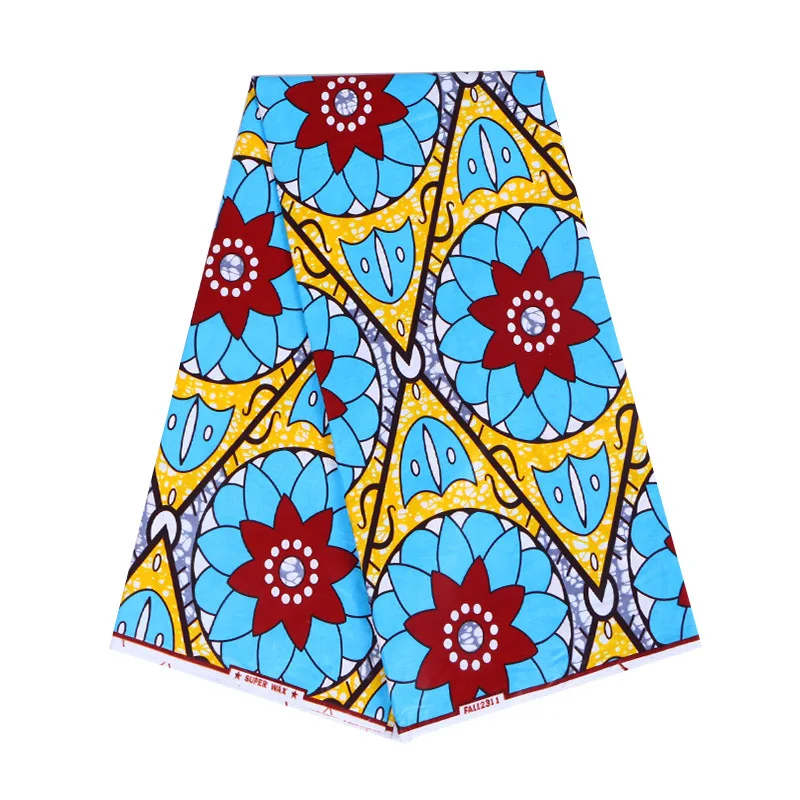 100% cotton Wax African Wax Printing Fabric