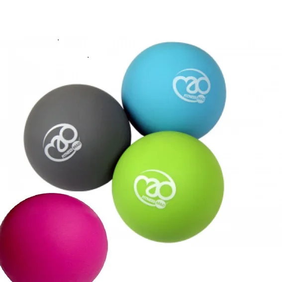 Wholesale Colorful Silicone Custom Logo Printing Lacrosse Massage Ball For Rehab Therapy,