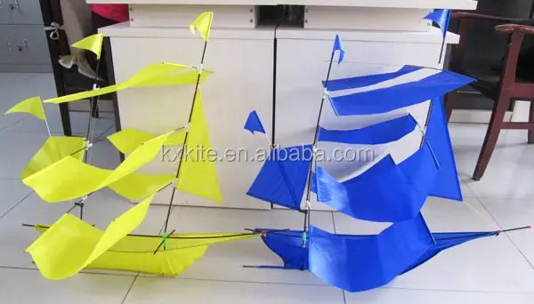 Chinese New Style Single Sail 3D Boat Kite