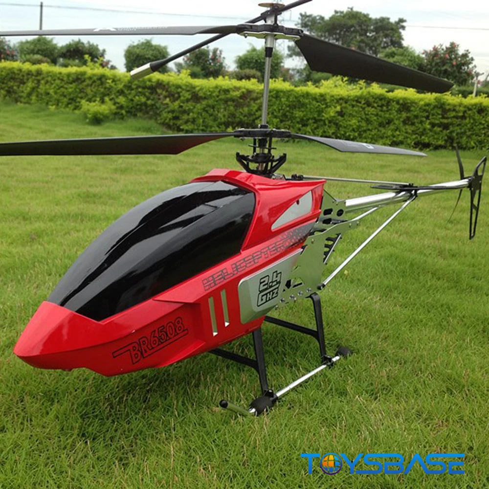 130cm BR6508 6508 2.4G big 4ch single blade rc helicopter