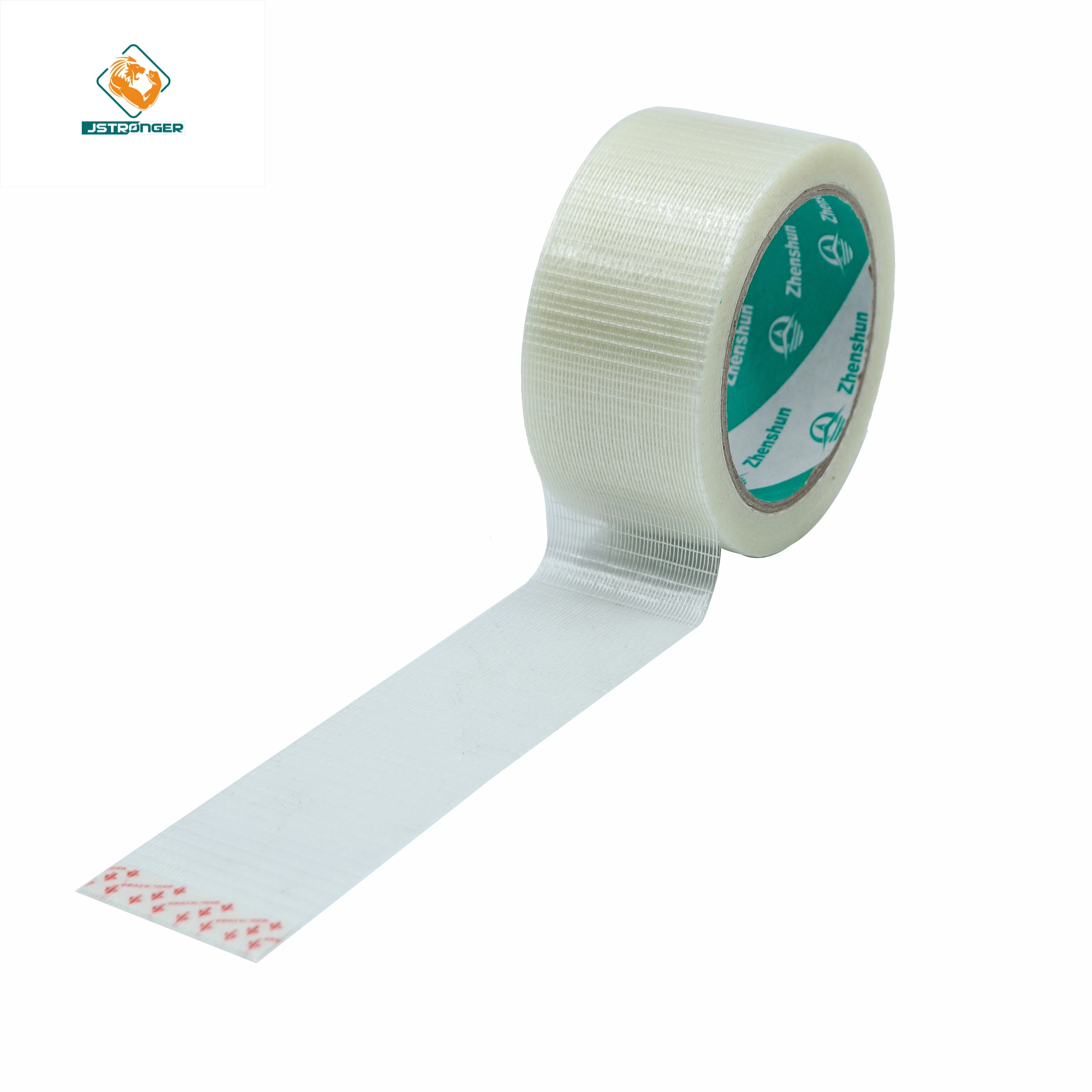 Hot sale Free Sample Packing Wrapping Glass Fiber Reinforced Mono Filament Tape Fiberglass Tape