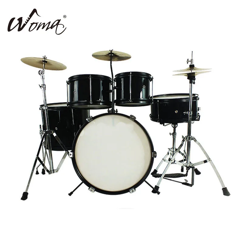 Cheapest Children 5pcs With Cymbal Throne Junior Drum set