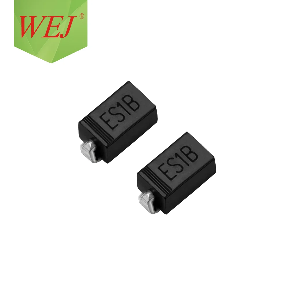 ES1A ES1B ES1C ES1M Surface mounted super fast rectifier 1A 1000V SMA/DO-214AC