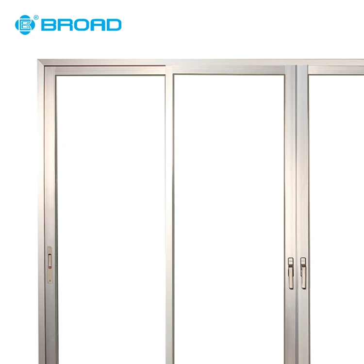 
Modern balcony decorative electronic flexible sliding glass doors 