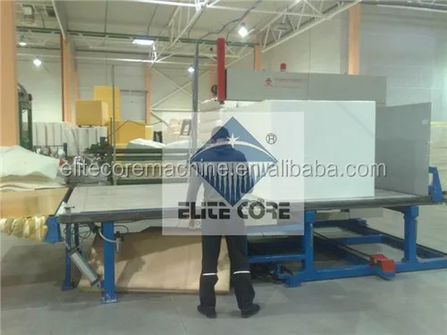 Полностью авто вертикальной резки пены / губка дизайн машины по EliteCore