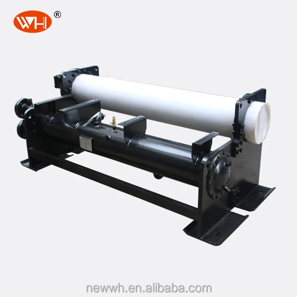 factory shell and tube water heat exchanger, evaporator r410a, evaporator for wastewater treatment