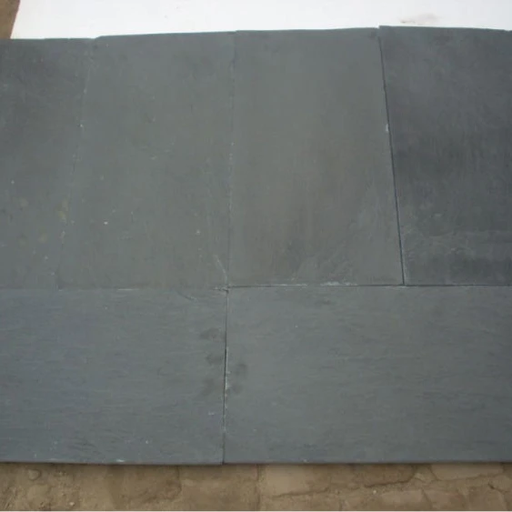 600x300mm Black Flooring Slate Tiles