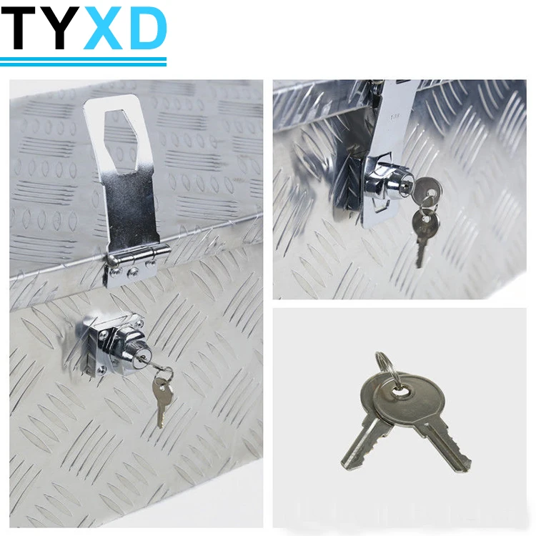 Aluminum Truck Pickup Underbody Underbed Tool Box  Storage Tool Box Aluminum Tool Box