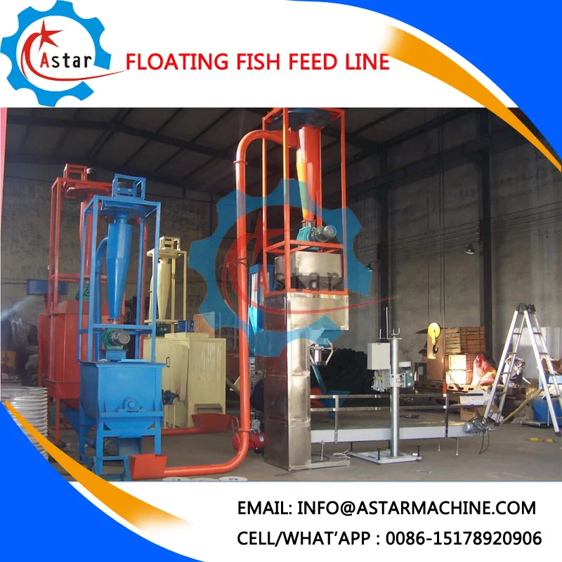 Tuna Salmon Floating Fish Pellet Machine Making Factory From China