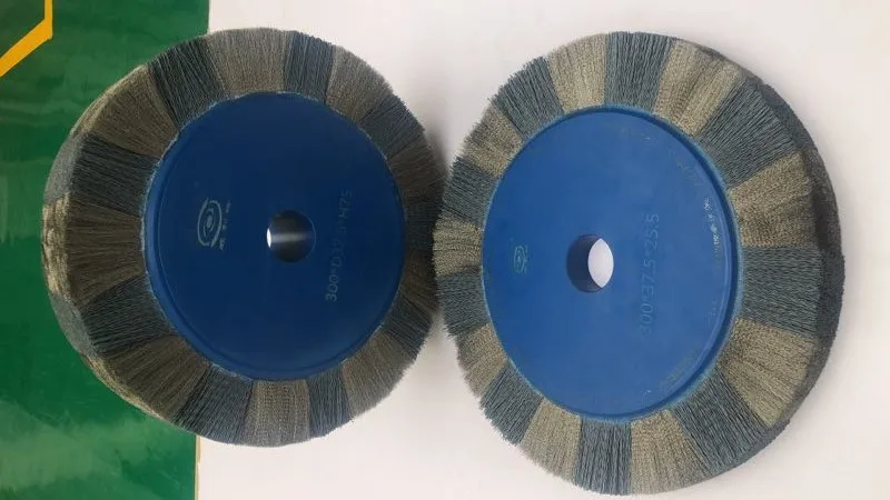 FMT  Deburring Cleaning Polishing  Circular Round  Wheel Brush for Crankshaft Polishing