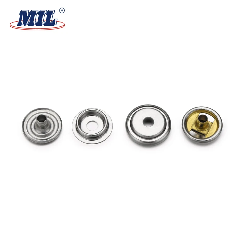 Wholesale 11.5mm sliver nickel bronze hidden snap button