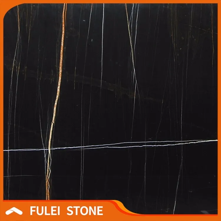 Top quality cheap black sahara noir price of marble in tunisia