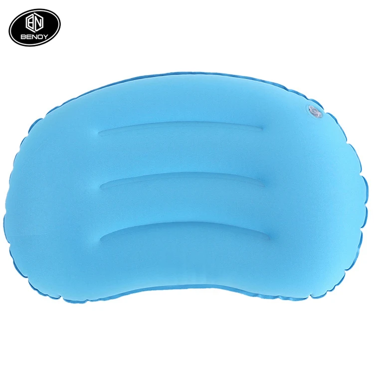 
Hot Sale Amazon New TPU fabric inflatable square back support seat air camping cushion pillow for outdoor 