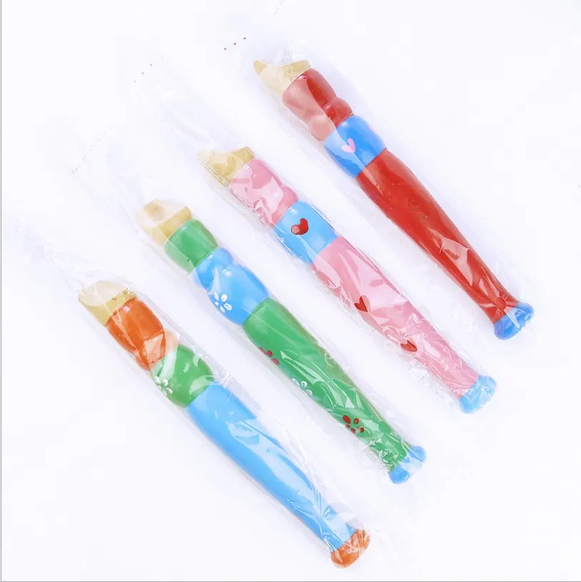 Деревянные детские игрушки с канавками, Деревянные маленькие детские музыкальные инструменты для раннего развития детского сада, Обучающие ветровые инструменты