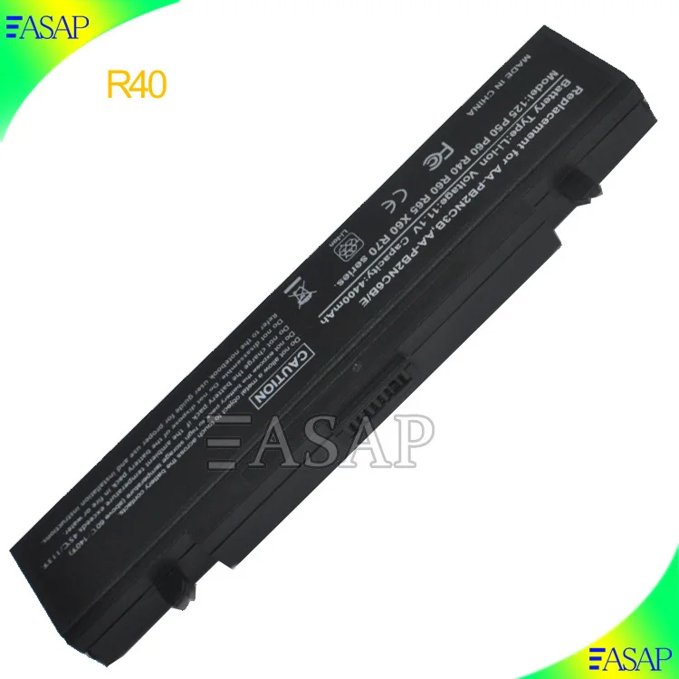 Запасная аккумуляторная батарея к samsung P50 R40 R408 R41 R410 R45 R458 R460 R560 R60 R65 R70 X60 X65