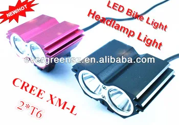 лучших популярных! 2x кри xml u2 привел глава перед велосипеда лампы, велосипед свет 3000lm