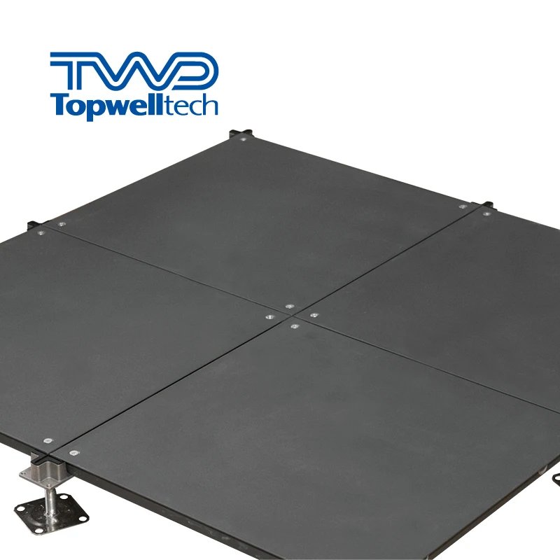 Low Price Data Center 600x600mm Steel Panel Raised Access Floor Pedestals