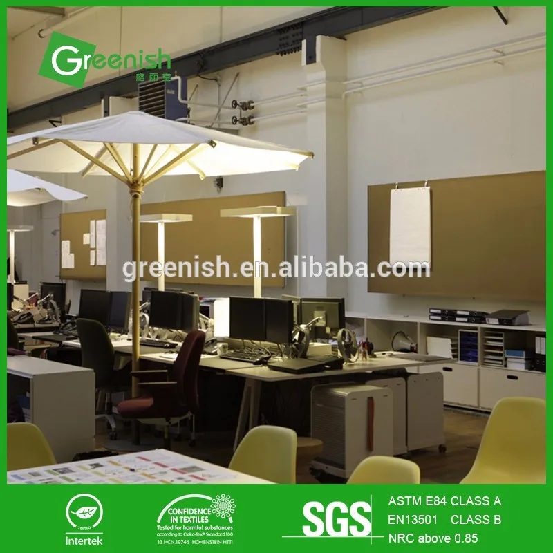 Beautiful new types acoustic felt panels for studio