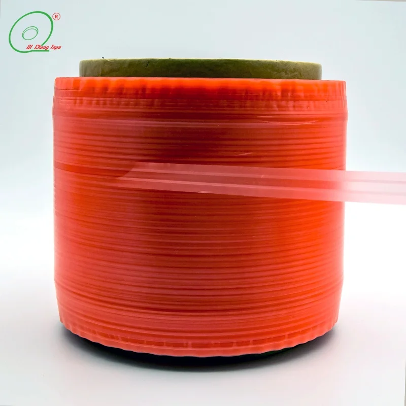 HDPE FILM REDLINE PRINTING 15MM Reclosable Bag Sealing Tape