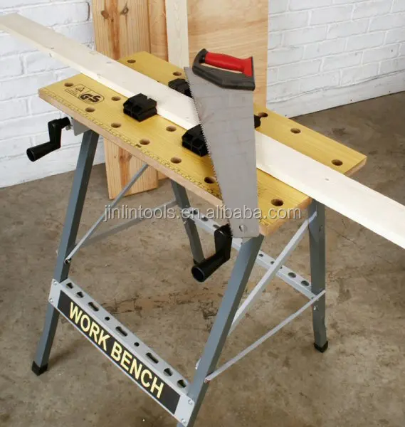 
Best-seller foldable steel wooden work bench of 25 square, 