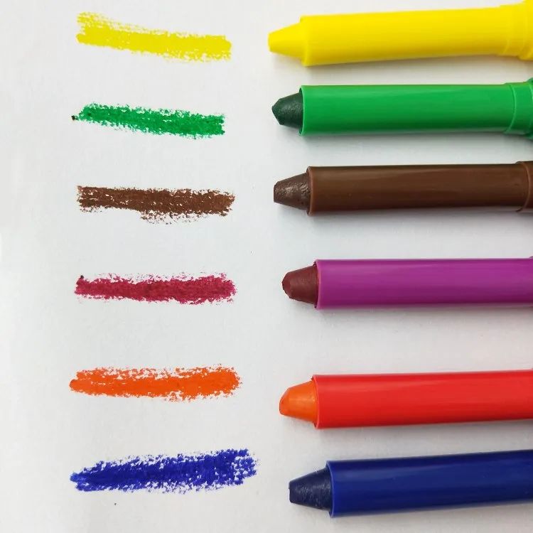 oil pastel manufacturer factory price 18 colours silky wax multicolor oil pastel art