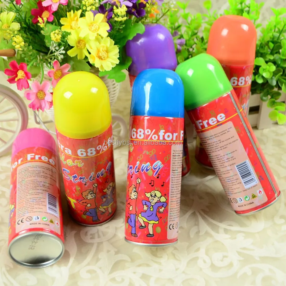 Best Price Balloon Silly String Spray for Party Wedding Festival