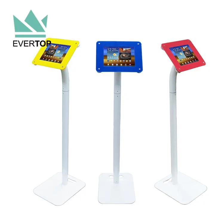 LSF01-B Samsung Galaxy Tablet enclosure kiosk stand for trade show Android tablet kiosk stand
