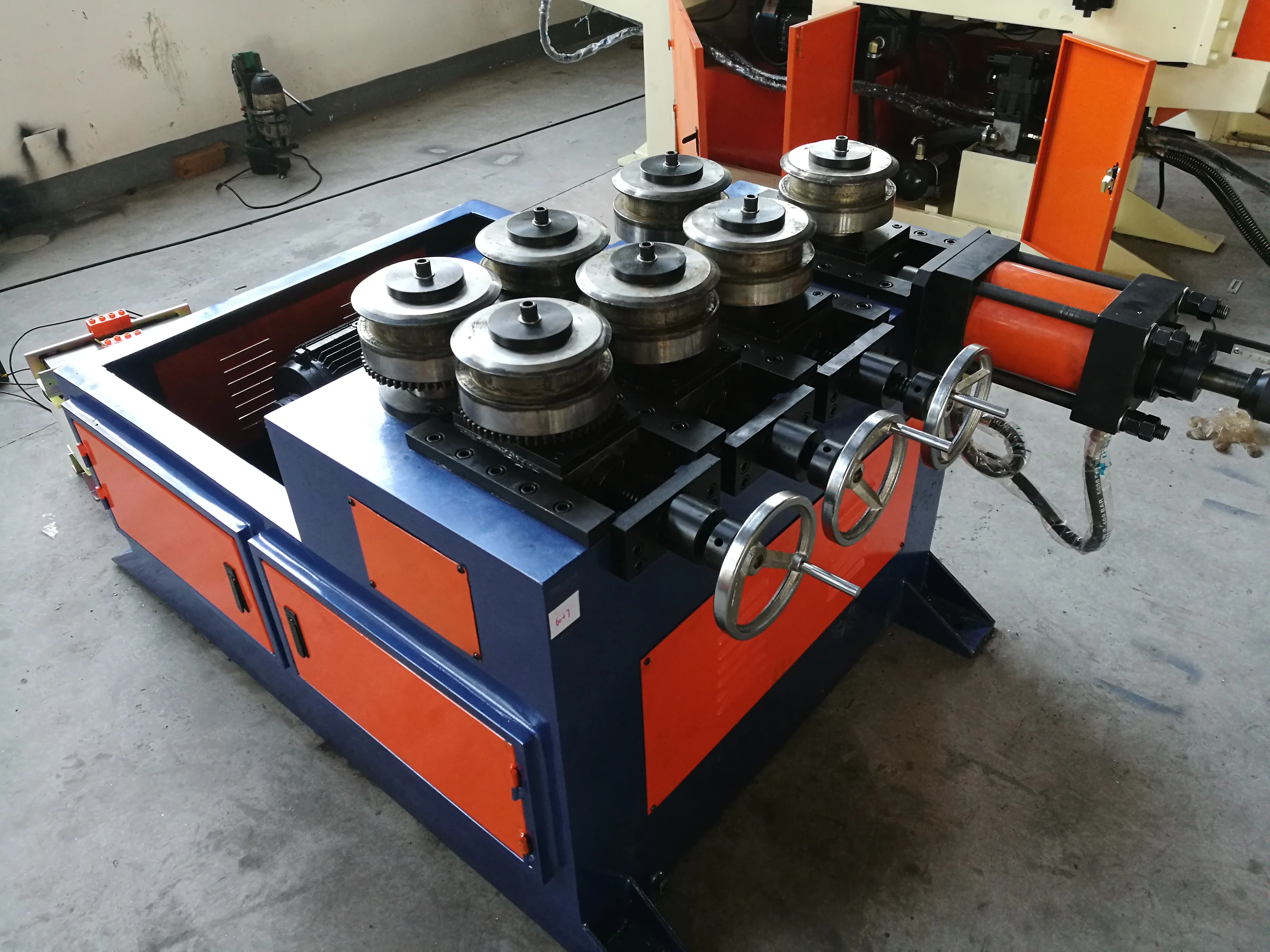tube automatic rolling machine/automatic tube rolling machine