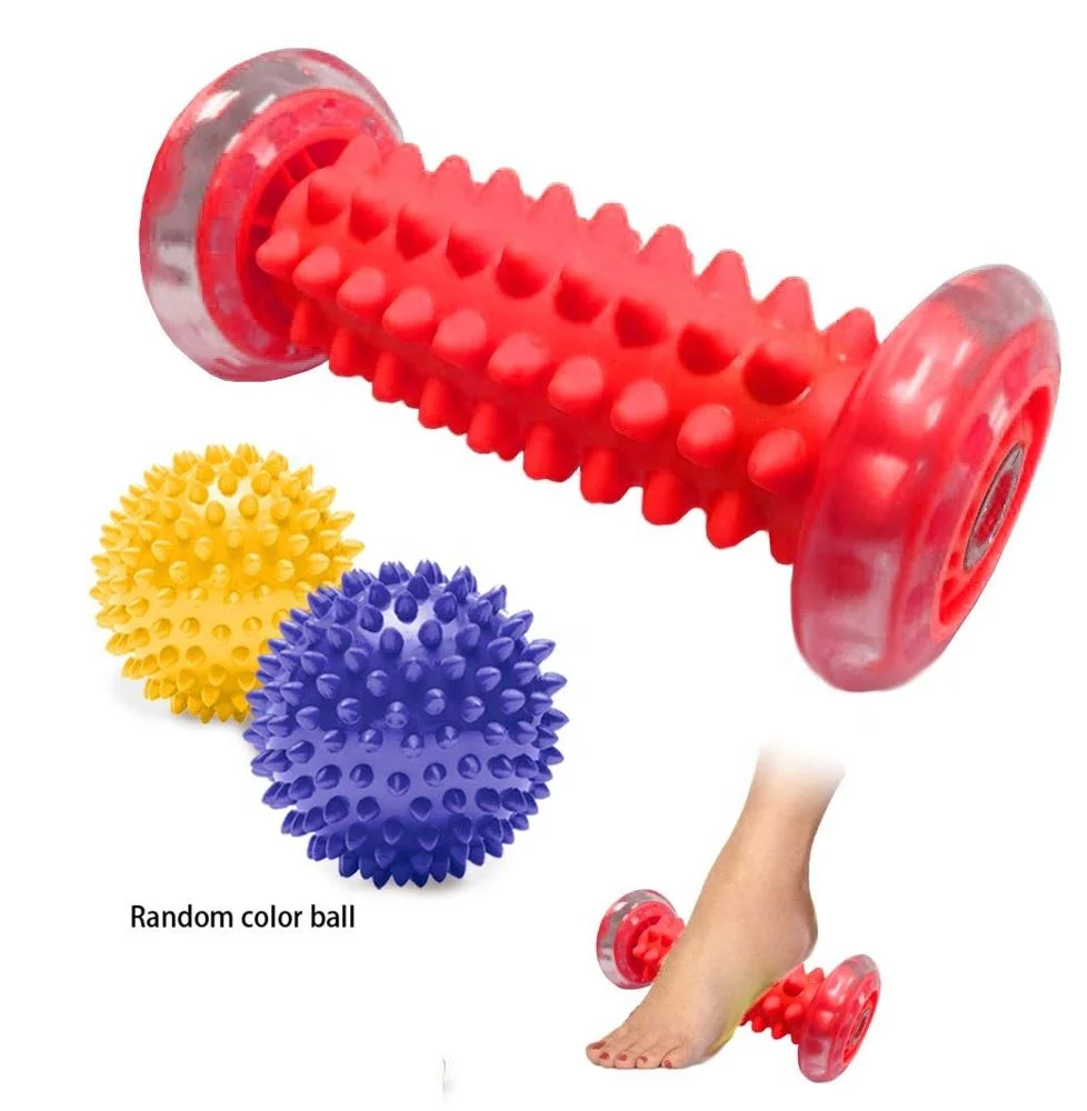 Набор массажных мячей Eva, ролик для массажа ног, мяч для Лакросса, массажный мяч для йоги, сумка для переноски, инфракрасная физиотерапия для тела на заказ