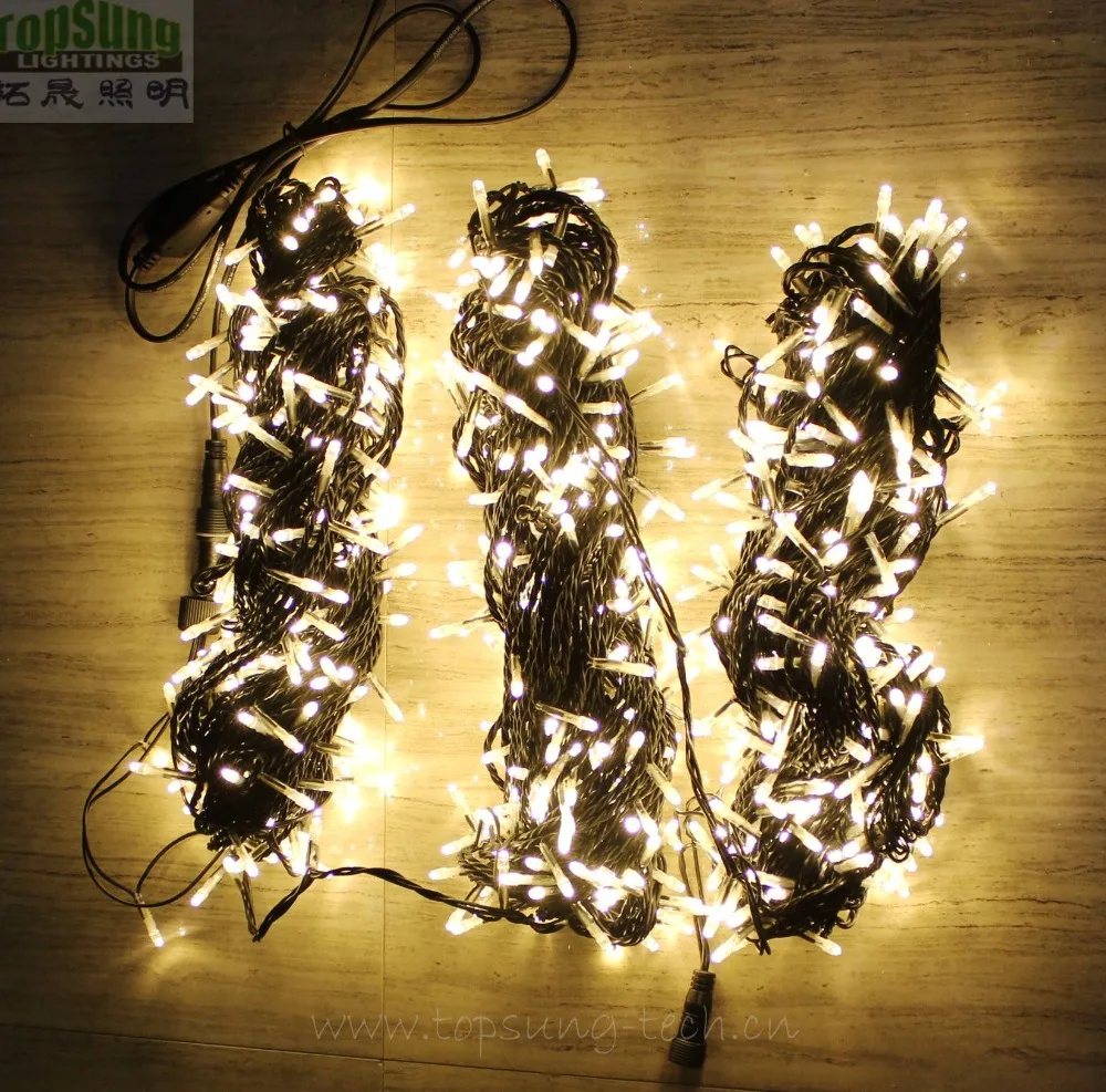 150m connectable warm white flashing fairy string lights 1500 led for holiday