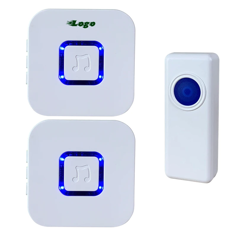 Artom дешевая беспроводная дверь колокольчика с 52 мелодиями звонка, покрывающими 400 метров