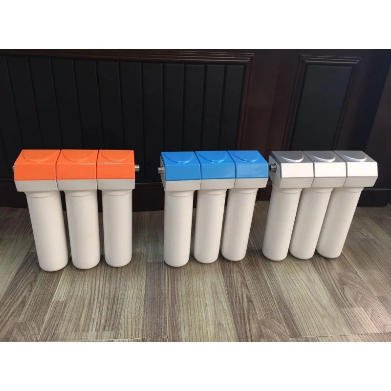 Mineral resin 3 stages UF inline special filter cartridge water purifier