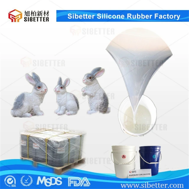 Addition Cure Liquid Silicone Rubber for Concrete Stamps Molding