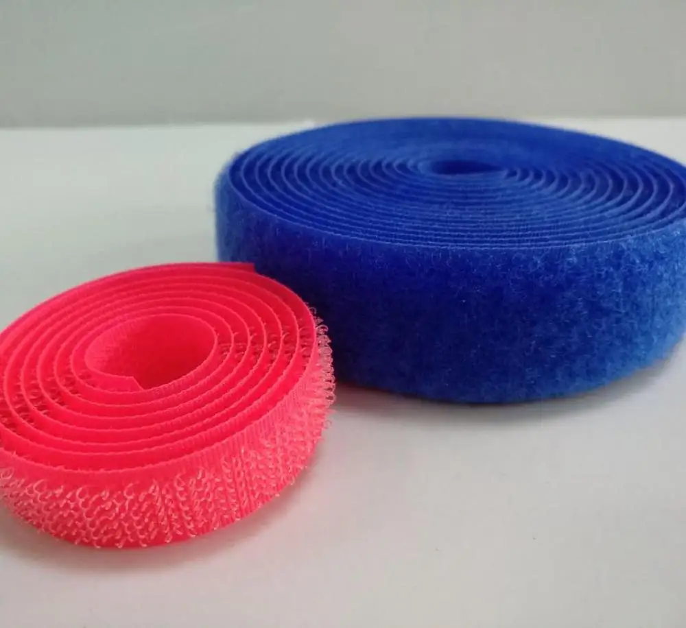 25mm width nylon back to back hook and loop tape