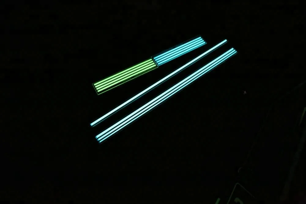 Factory Price Glow in the dark Insert Anti Slip Green Stair Nosing luminescent Strip