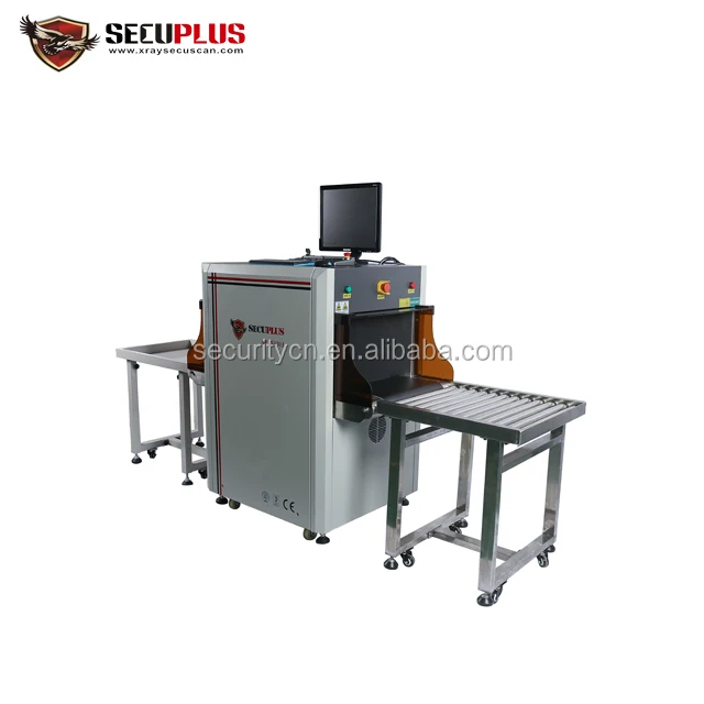 Single energy small parcel x ray baggage scanner for hotel, bank