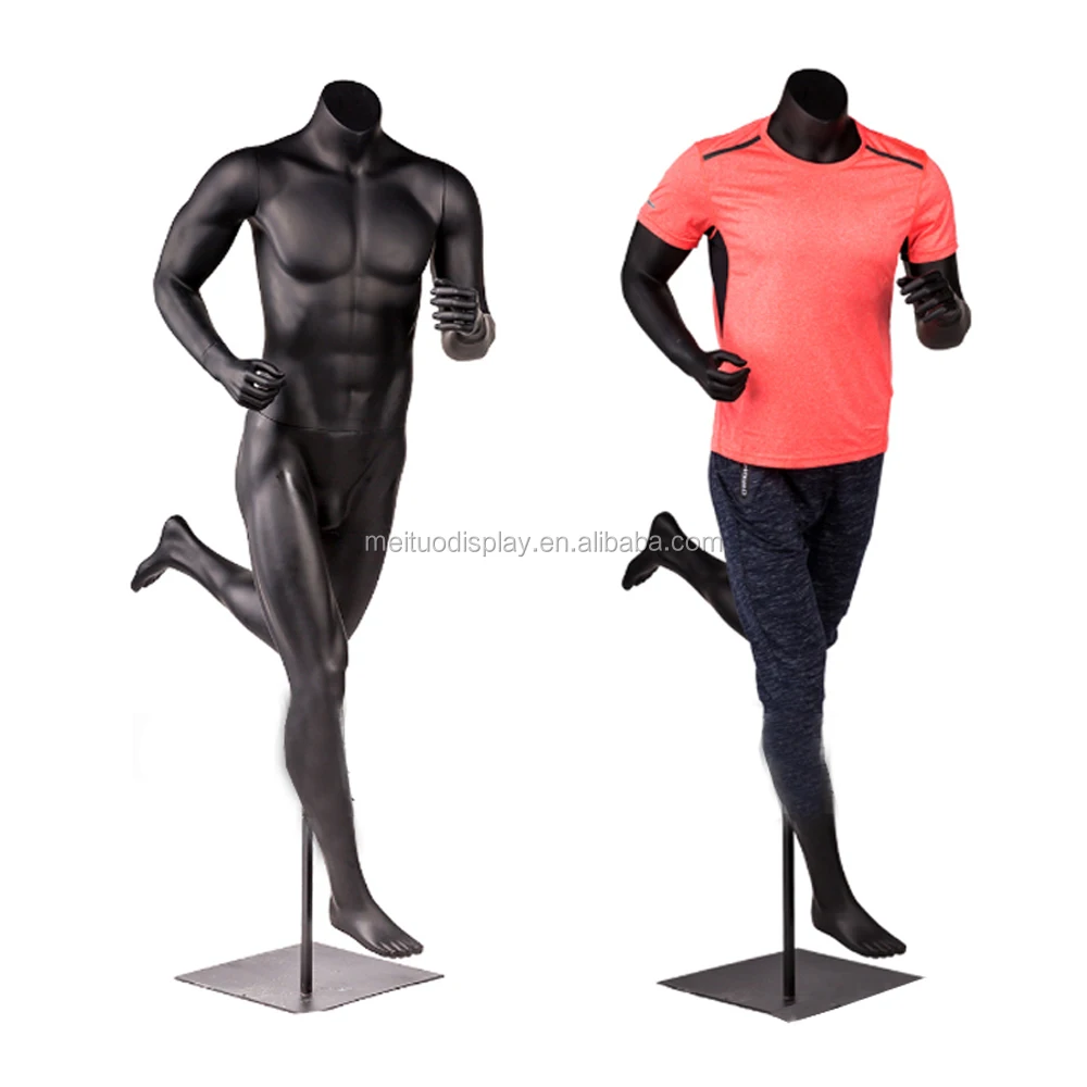 Man Muscular running Model Custom Male Sportswear Mannequin