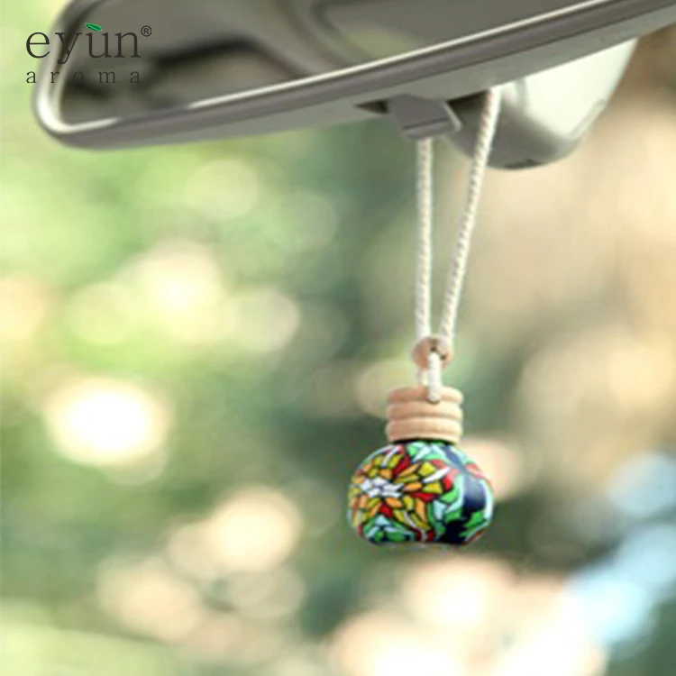 
Eyun F07 car fragrance glass bottle organic aromatic reed diffuser 