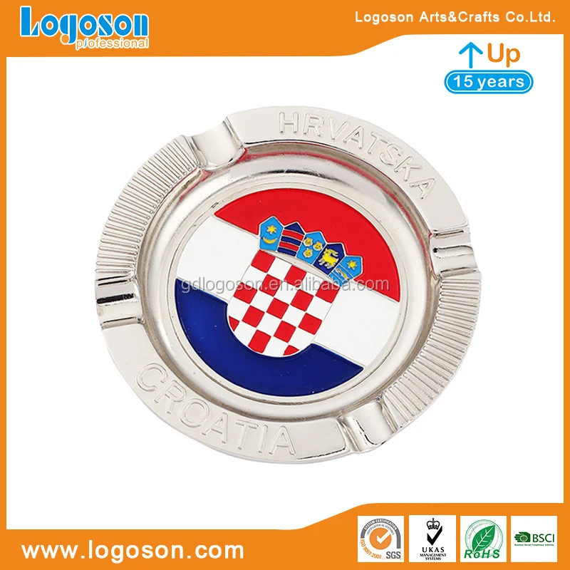 Many Designs Custom Souvenir Croatia Magnets Keychains Ashtray Dinner Bells Croatia Souvenirs
