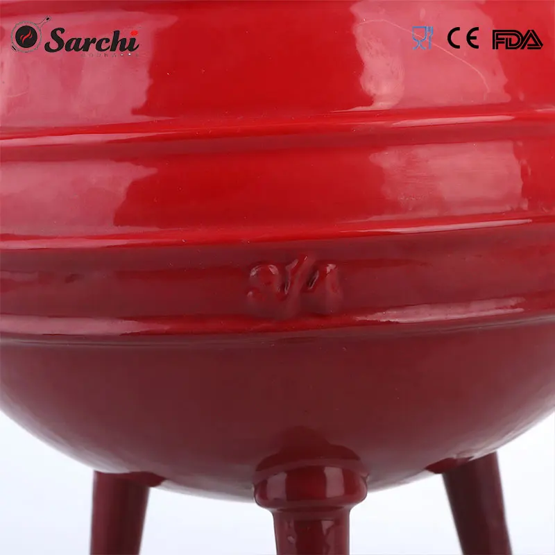 Pre-seasoned cast iron dutch oven for campfire cast iron cauldron