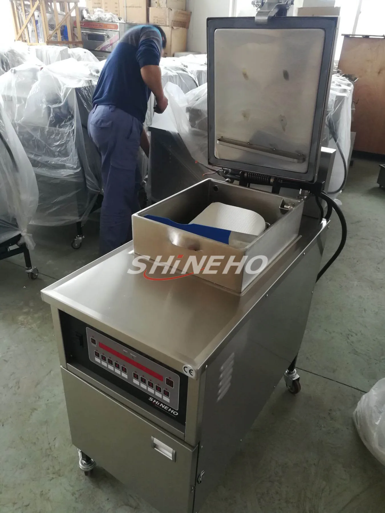 Аппарат для приготовления цыплят HennyPenny, подогреватель для фаст-фуда