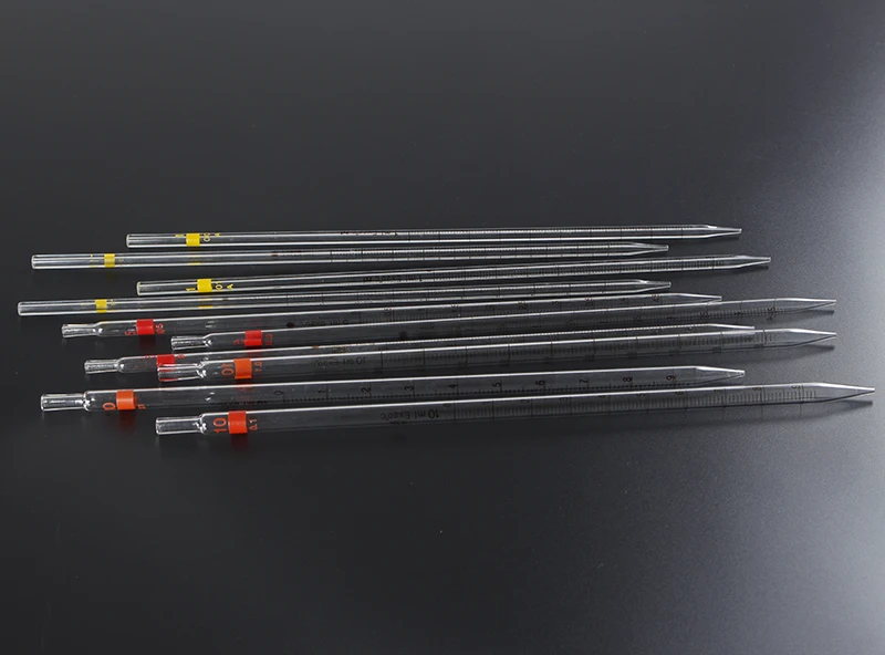 Labs Borosilicate Glass Color Coded Volumetric Pipette