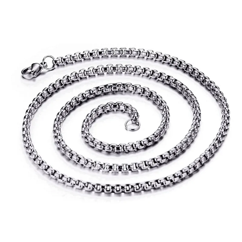 Stainless Steel Jewelry New Gold Chain Design for Men Rolo Chain Stainless Steel Chain