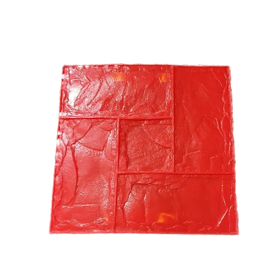 Бетонные коврики с квадратным узором