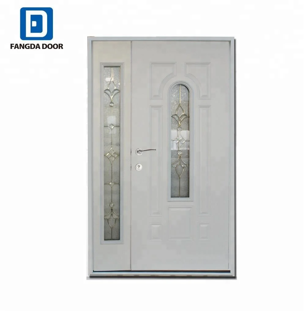 Fangda 2021 latest design bullet proof cast steel entry doors