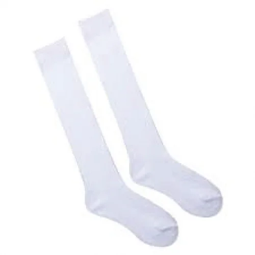 KT-2694 для девочек белые Школьные носки для девочек