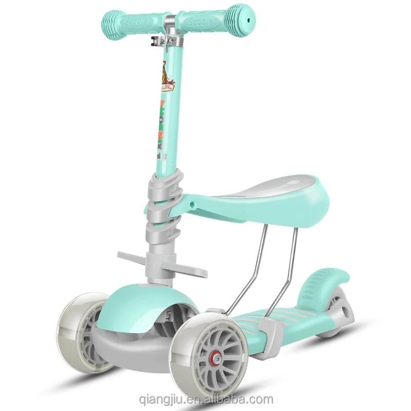 China factory price kids scooter with seat 5 in 1scooter for baby  kick scooters foot scooters child for sale