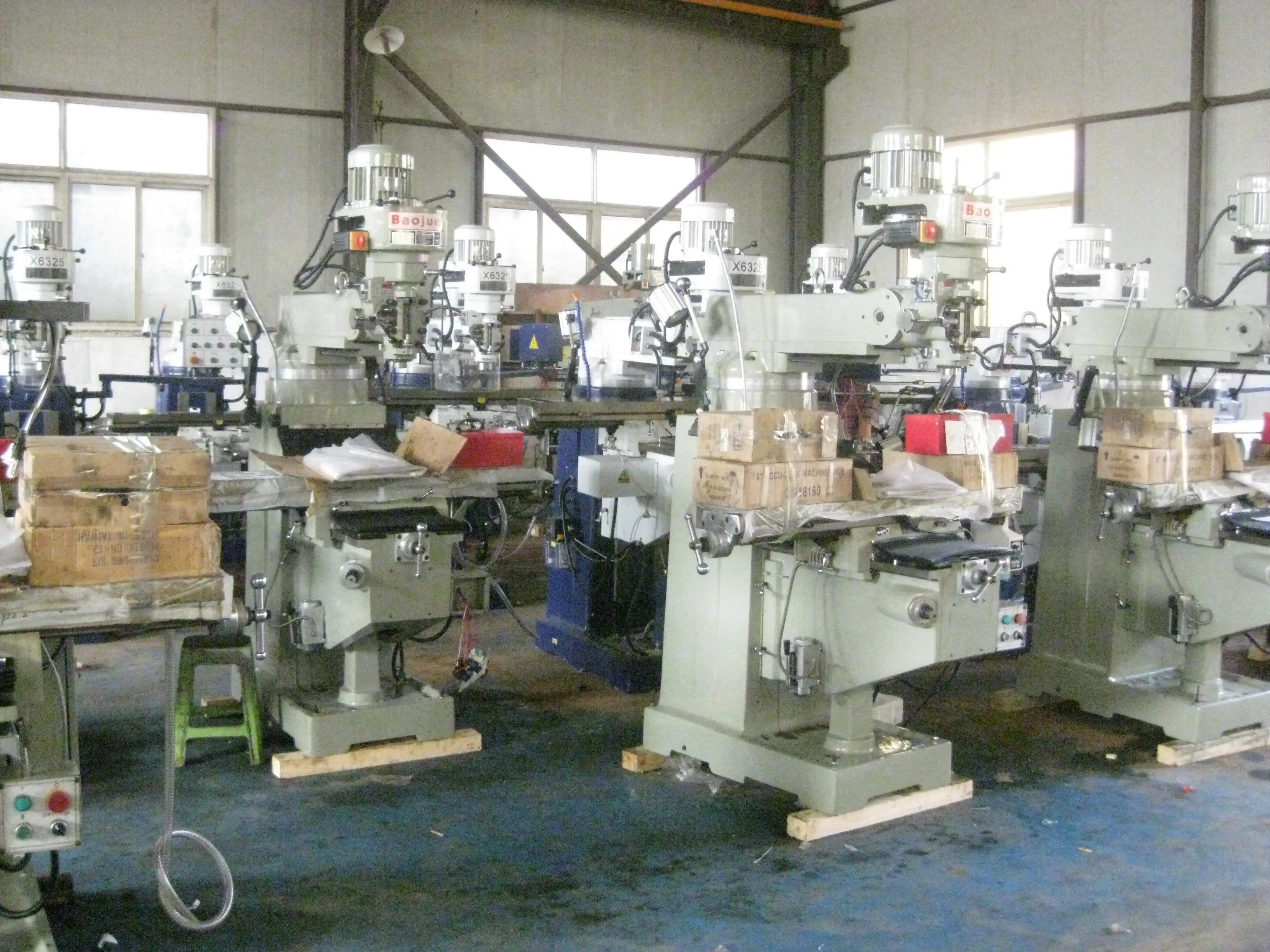 Turret milling machine 3H/3M milling machine manual milling machine