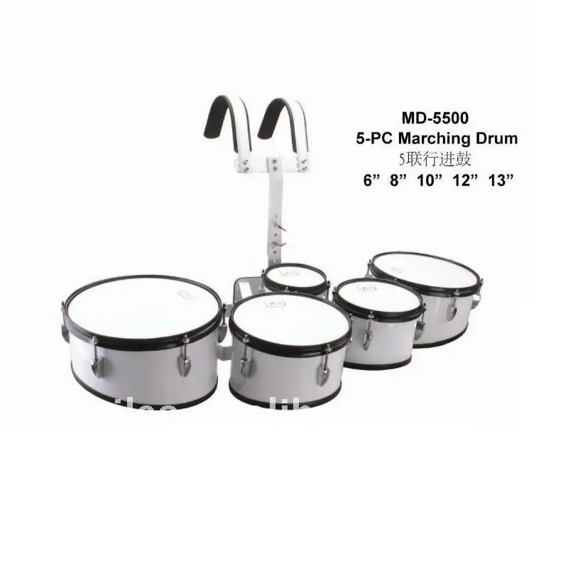 6 Pieces Marching Band Drum
